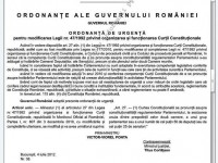 ordonanta privind diminuarea atributiilor Curtii Constitutionale Romane