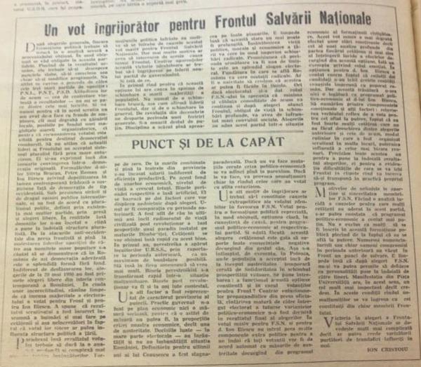 Editorial Ion Cristoiu 1990