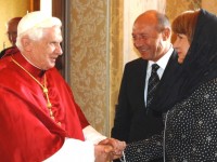Traian Basescu-Papa Benedict