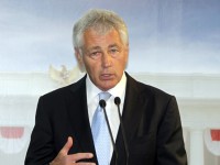 US Defence Secretary Chuck Hagel visits Indonesia