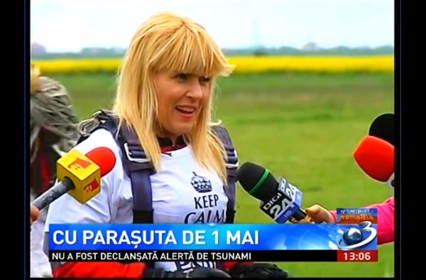 cu parasuta de 1 mai