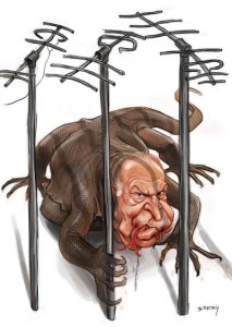 caricatura varanul vlad petry