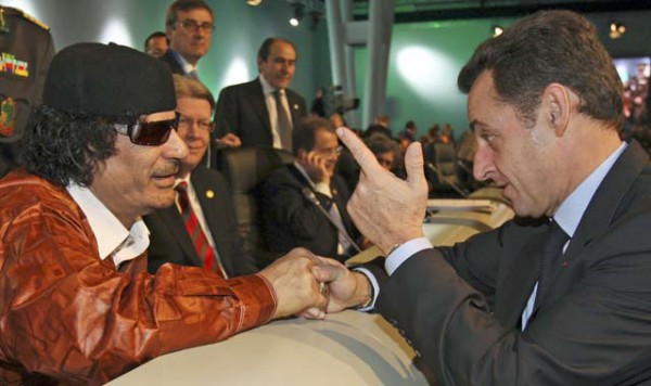sarkozy - gadaffi