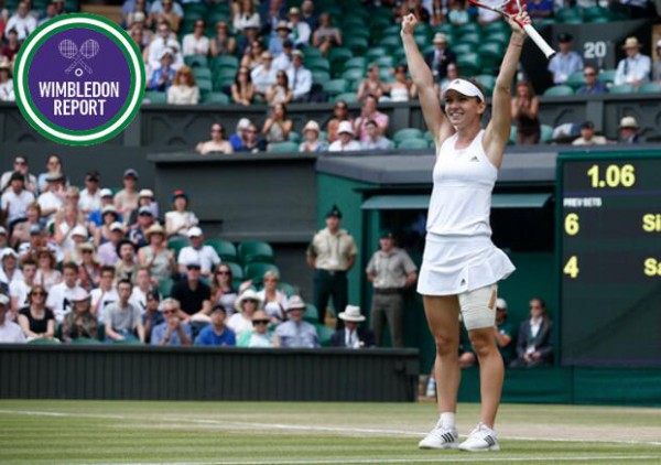 simona halep - wimbledon 2014 semifinala