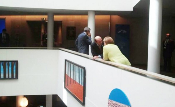 traian basescu - angela merkel