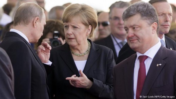 porosenko-merkel-putin-minsk summit