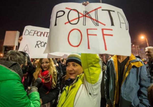 protest chisinau ponta