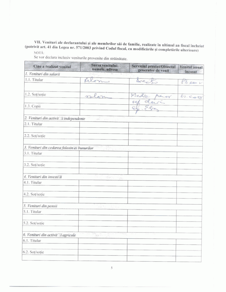 declaratie 5