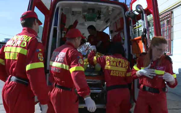 clinceni - parasutisti - accident