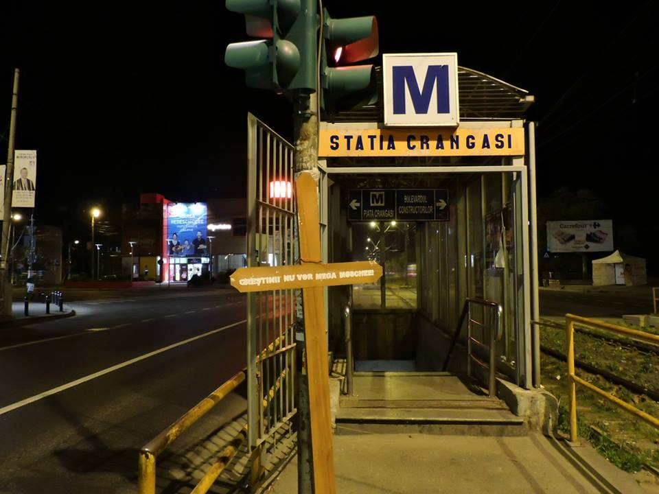 cruce - metrou - moschee