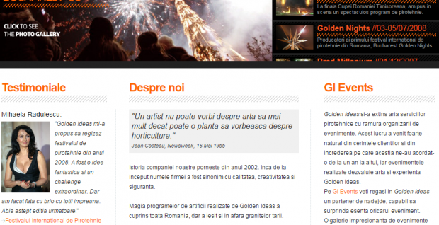 firma artificii - colectiv