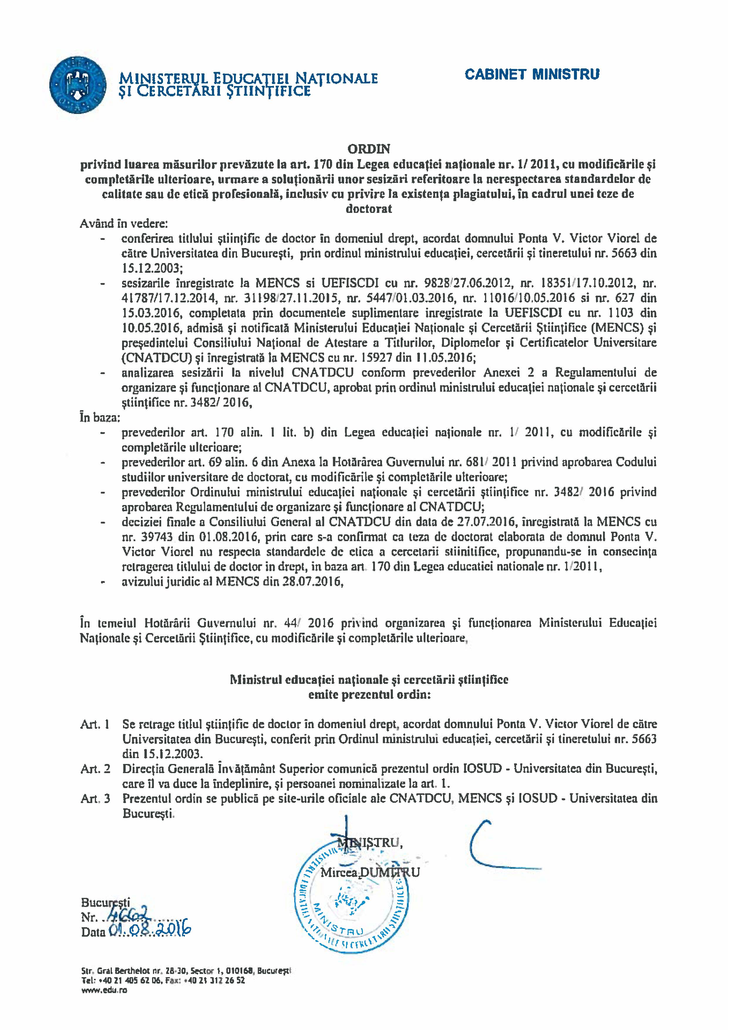 Ordinul-de-rectragere-a-titlului-de-doctor-in-Drept-deținut-de-Victor-Ponta