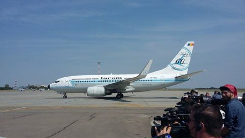 tarom - avion - sicriu - regina ana