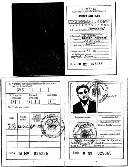 robert-turcescu-livret-militar