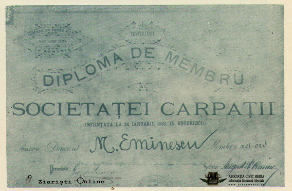 diploma-societatea-carpatii-mihai-eminescu