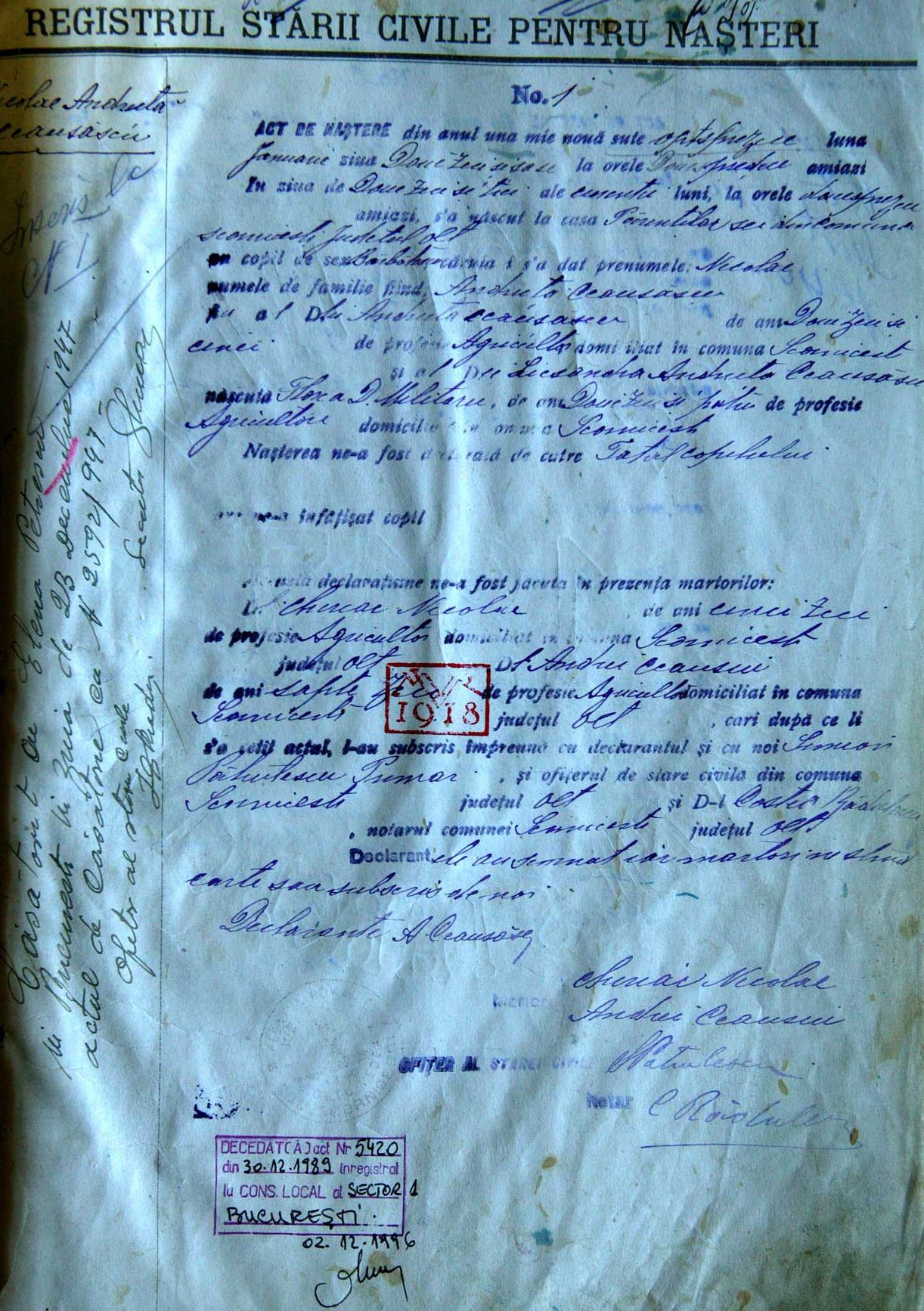 fisa-de-nastere-ceausescu