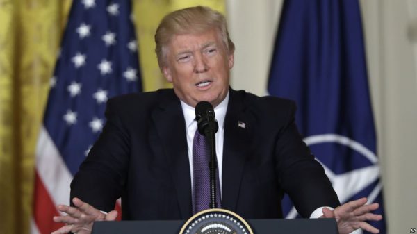 donald trump - nato 2017 - bruxelles