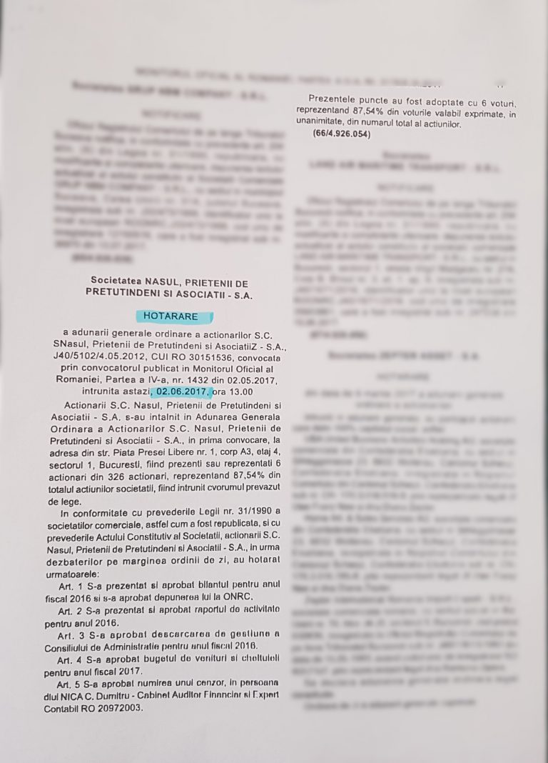 HOTII de la NASUL TV au inundat Tribunalul Bucuresti cu DOUA AGA FALSE !