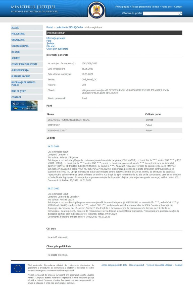 Amenzile din starea de urgenta au inceput sa fie anulate in instanta.