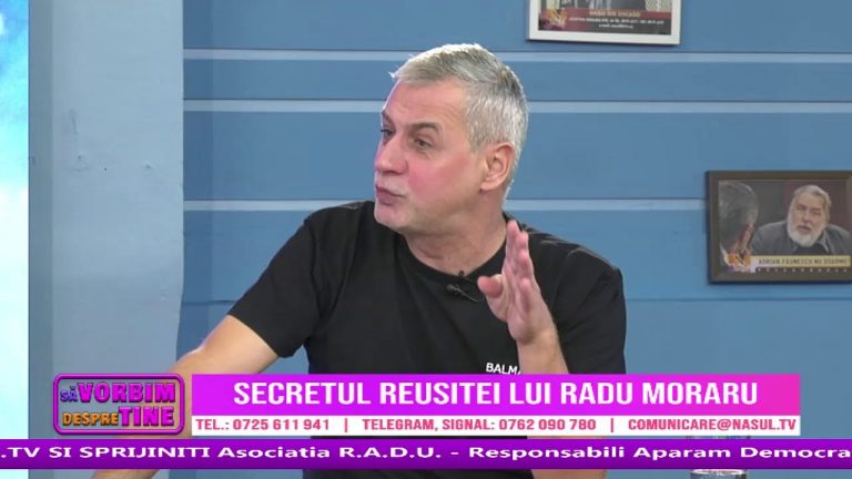 „Secretul reușitei lui Radu Moraru” – WWW.EBINEBINE.RO