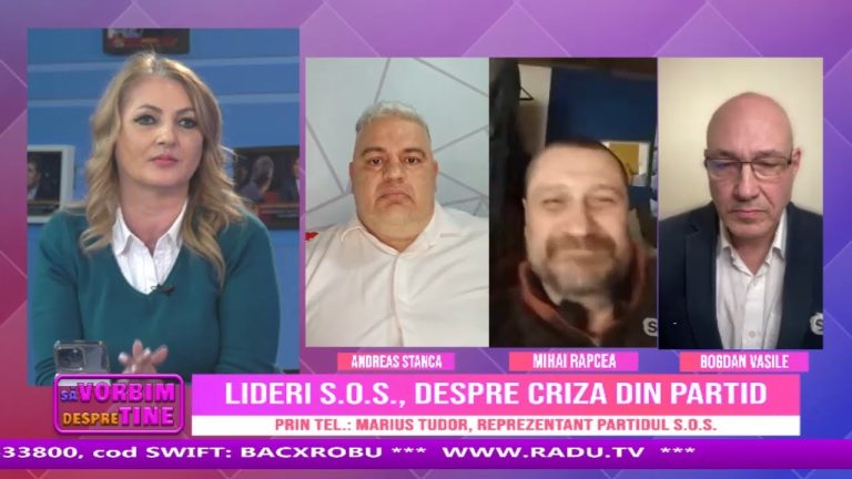 LIDERI S.O.S., DESPRE CRIZA DIN PARTID