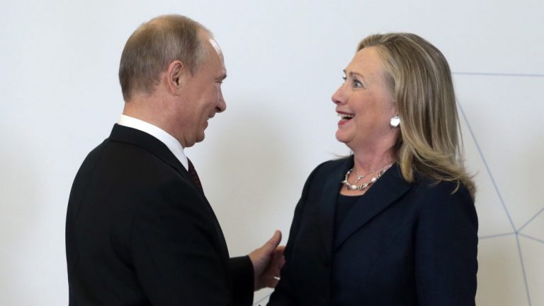 Prostituata Hillary Clinton, Proxenetul Obama si banii lui Putin !